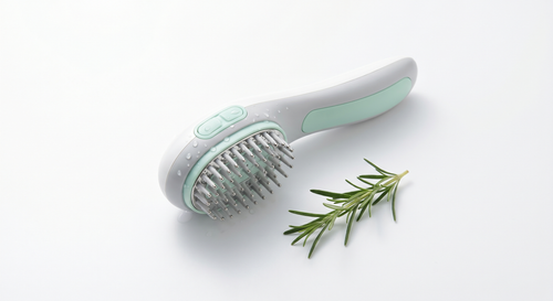 Electric EMS Scalp Massager — Vibrating Head Comb for Hair Growth & Stress Relief